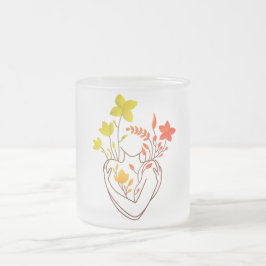 Flower Dam - Retro Edition Frostad Glasmugg