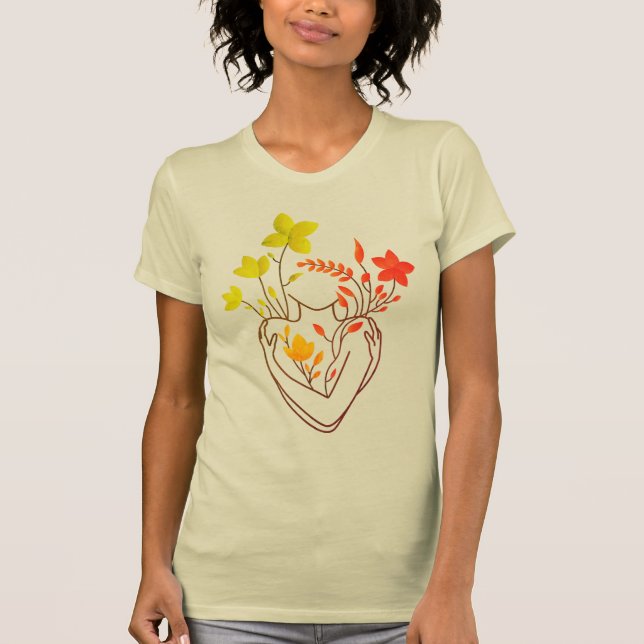 Flower Dam - Retro Edition T-Shirt (Framsida)
