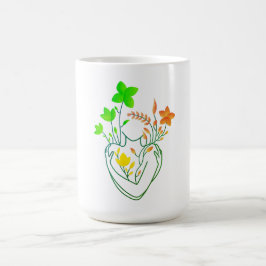 Flower Dam - Retro Färg Edition Kaffemugg