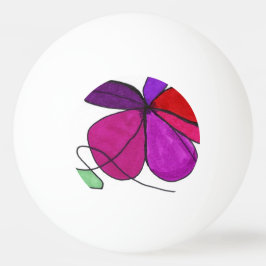 "Flower Dance" Abstrakt Ping Pong Boll