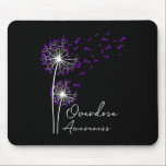 Flower Dandelion Faith Hope Kärlek Lila Överdoseri Musmatta<br><div class="desc">Flower Dandelion Faith Hope Kärlek Lila Overdose Awareness</div>