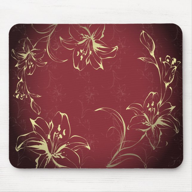 Flower Decor 11 Mousepad Musmatta (Framsidan)