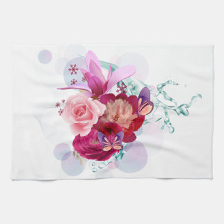 Flower Decor 12 Kitchen Towel Kökshandduk
