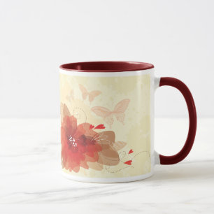 Flower Decor 17 Mugg