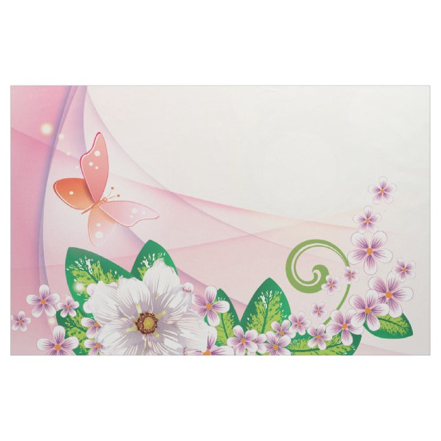 Flower Decor 29 Anpassningsbar Fabric Tyg (Yard)