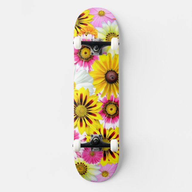 Flower Decor 48 Skateboard (Framsida)