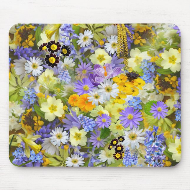 Flower Decor 49 Mousepads Musmatta (Framsidan)