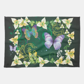 Flower Decor 4 Kitchen Towel Kökshandduk