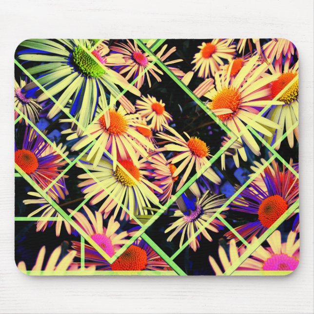 Flower Decor 66 Mousepad Musmatta (Framsidan)