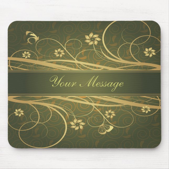 Flower Decor 6 Mousepad Musmatta (Framsidan)