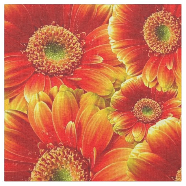 Flower Decor 73 Anpassningsbar Fabric Tyg (Närbild)