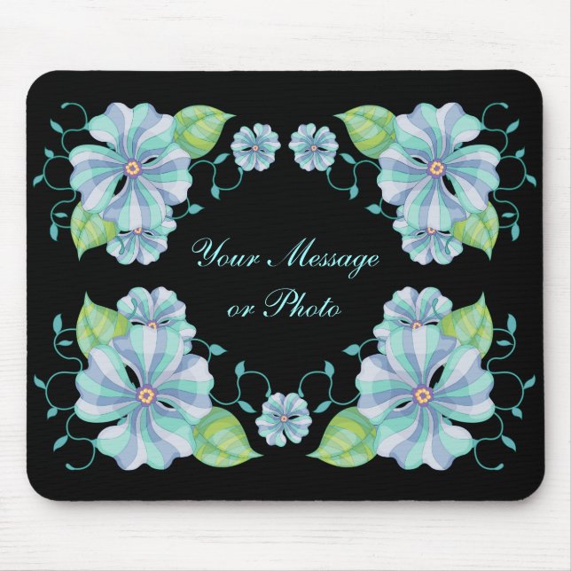 Flower Decor 8 Mousepad Musmatta (Framsidan)