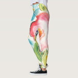 Flower Delight II Leggings<br><div class="desc">Flower Delight II av Julia Minasian</div>