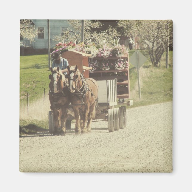 Flower Delivery Magnet (Framsidan)