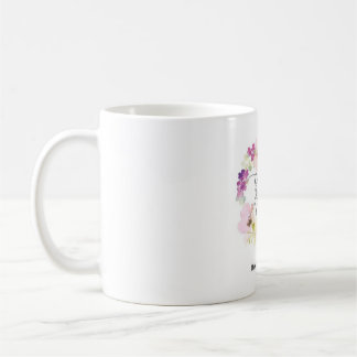 flower 🌺 design cup kaffemugg