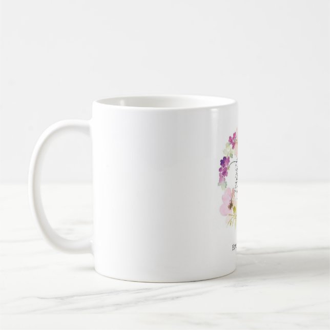 flower 🌺 design cup kaffemugg (Vänster)