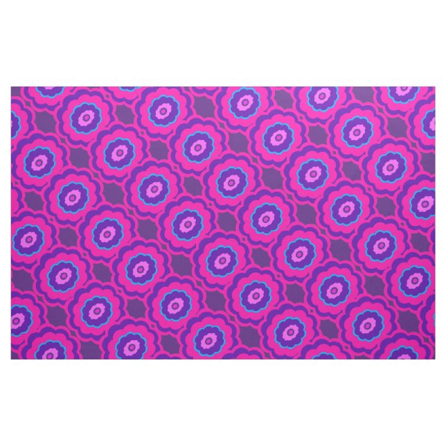 Flower Design Fabric Tyg (Fat Quarter)