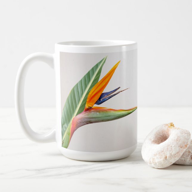 Flower design Mugg (Med munk)