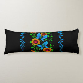 Flower Doodle Body Pillow Kroppskudde