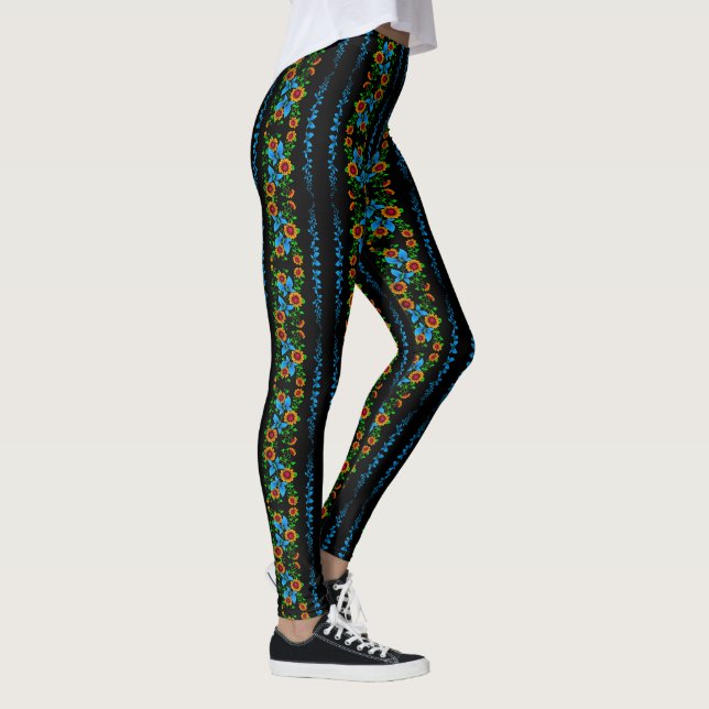 Flower Doodle Leggings (Höger)