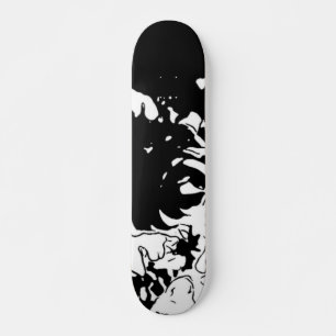 Flower Doodle Mini Skateboard Bräda 18,5 Cm