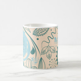 Flower Doodles Kaffemugg