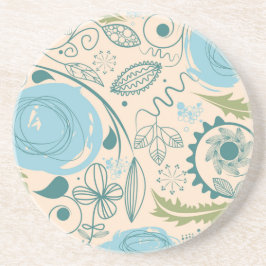 Flower Doodles Underlägg