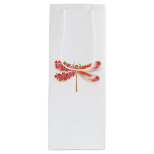Flower drakonfluga med jewelry sakura
