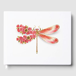 Flower drakonfluga med jewelry sakura gästböcker