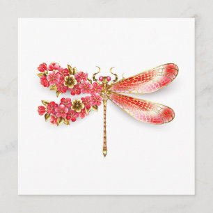 Flower drakonfluga med jewelry sakura program