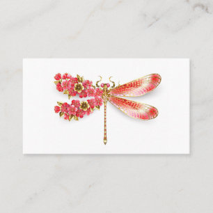 Flower drakonfluga med jewelry sakura rabattkort