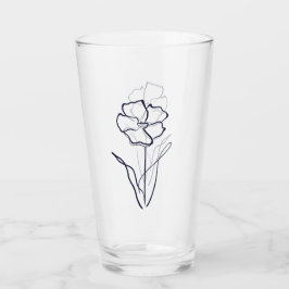 Flower drawing  glaskopp