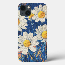Flower Dreams Camomille Impasto Stil Iphone case