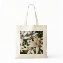 Flower Edelweiss Tote Bag