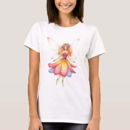 Flower Fairy Fantasy Magic Stil T-Shirt