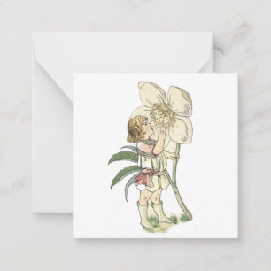Flower Fairy Folet Note Card Anteckningskort
