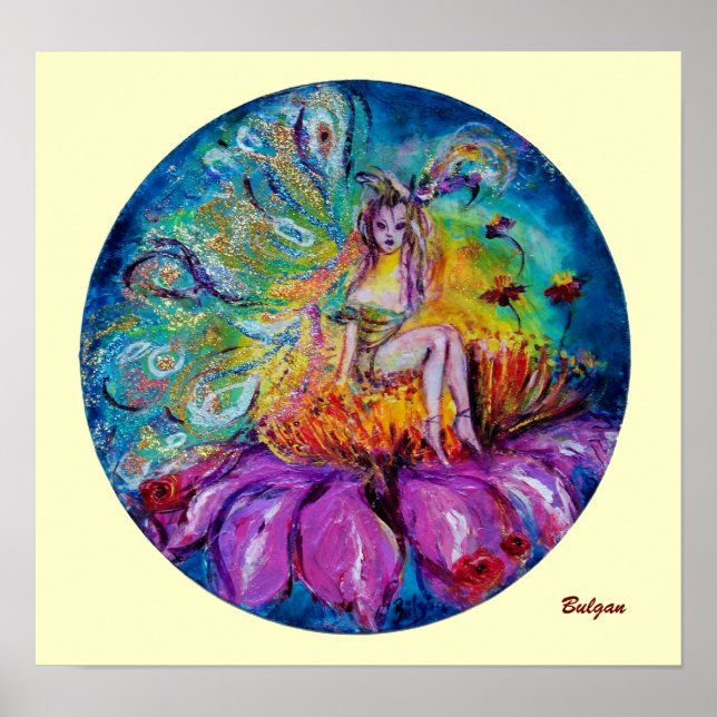 FLOWER FAIRY IN NÅGOT Fantasy Poster (Framsidan)