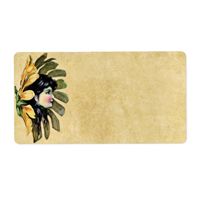 Flower Fairy Label Fraktsedel (Framsidan)