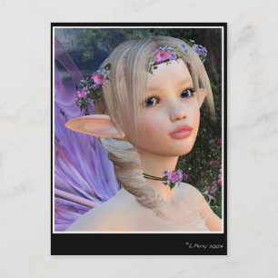 Flower Fairy Vykort