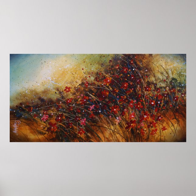 Flower fält c512 poster (Framsidan)