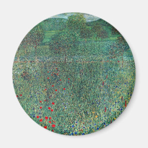 Flower Fält i Litzlberg Klimt, Vintage Ligcape Magnet