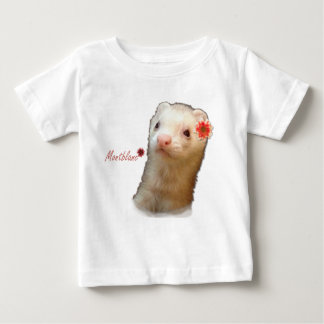 Flower ferret t-shirt