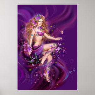Flower Flower Fairy. Poster
