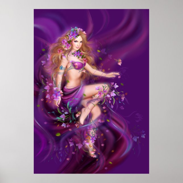 Flower Flower Fairy. Poster (Framsidan)
