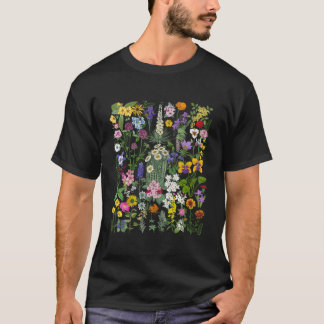 Flower For Wildflower Floral Gardening T Shirt