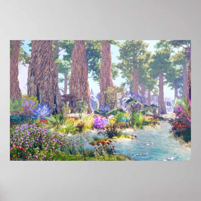 Flower Forest Poster (Framsidan)
