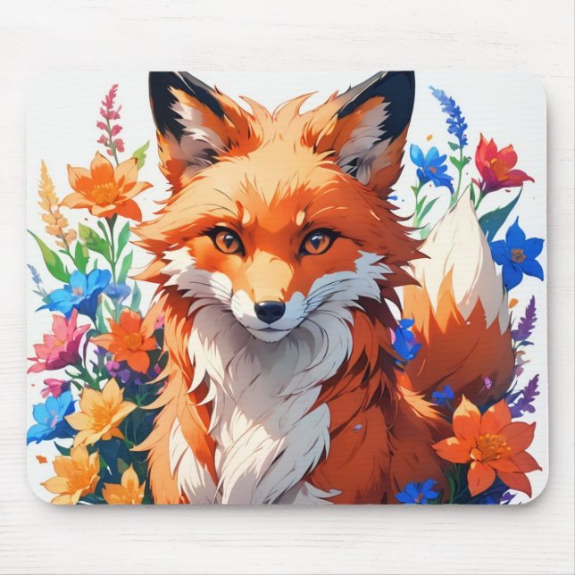 Flower Fox Musmatta (Framsidan)