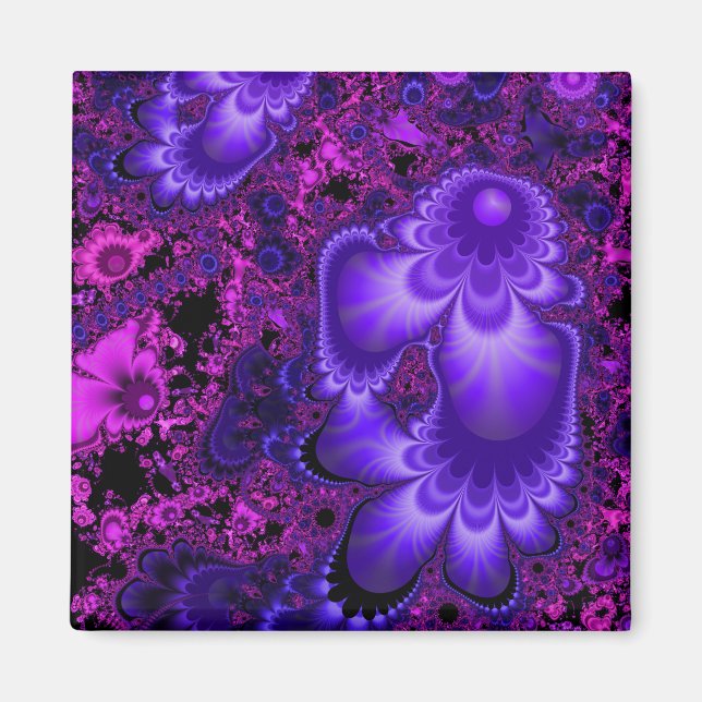 Flower Fractal Magnet (Framsidan)