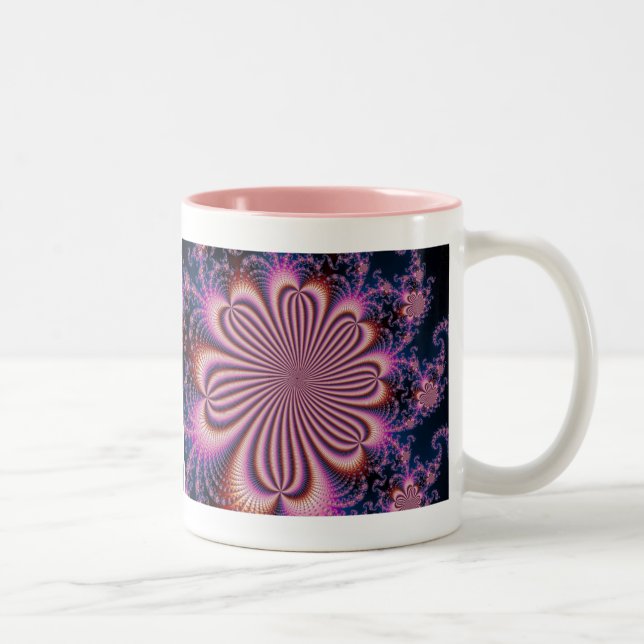 Flower - Fractal Mugg (Höger)