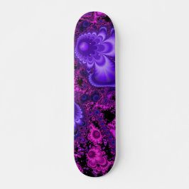 Flower Fractal Skateboard Deck
